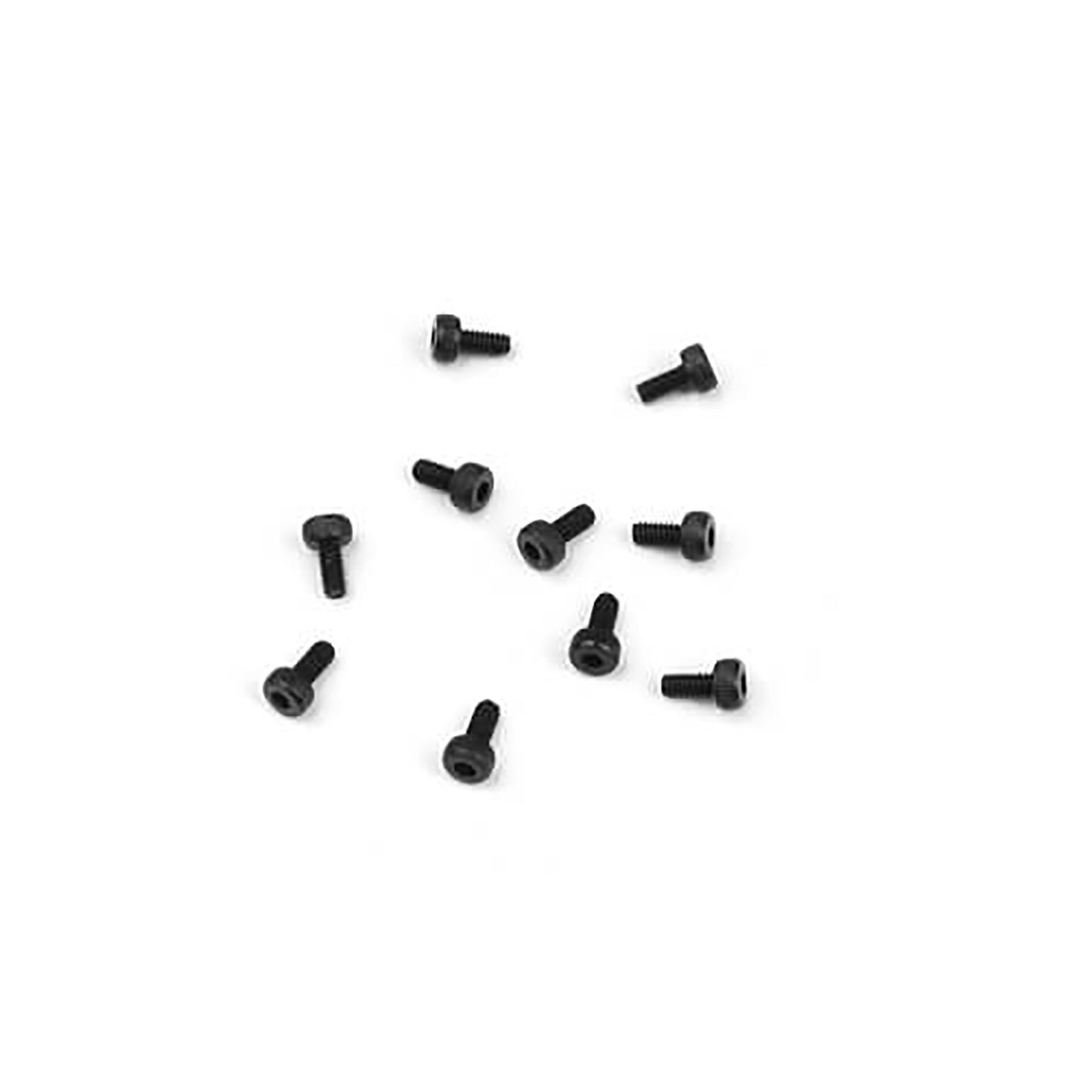 M2x4mm Cap Head Screws Black (10 Pack) (TKR1248)