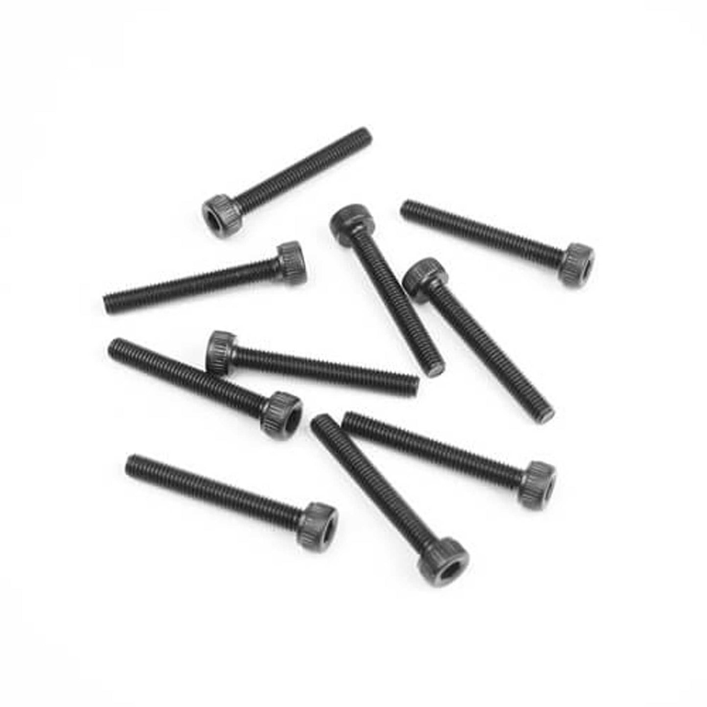 M3x22mm Cap Head Screws Black (10) (TKR1534)