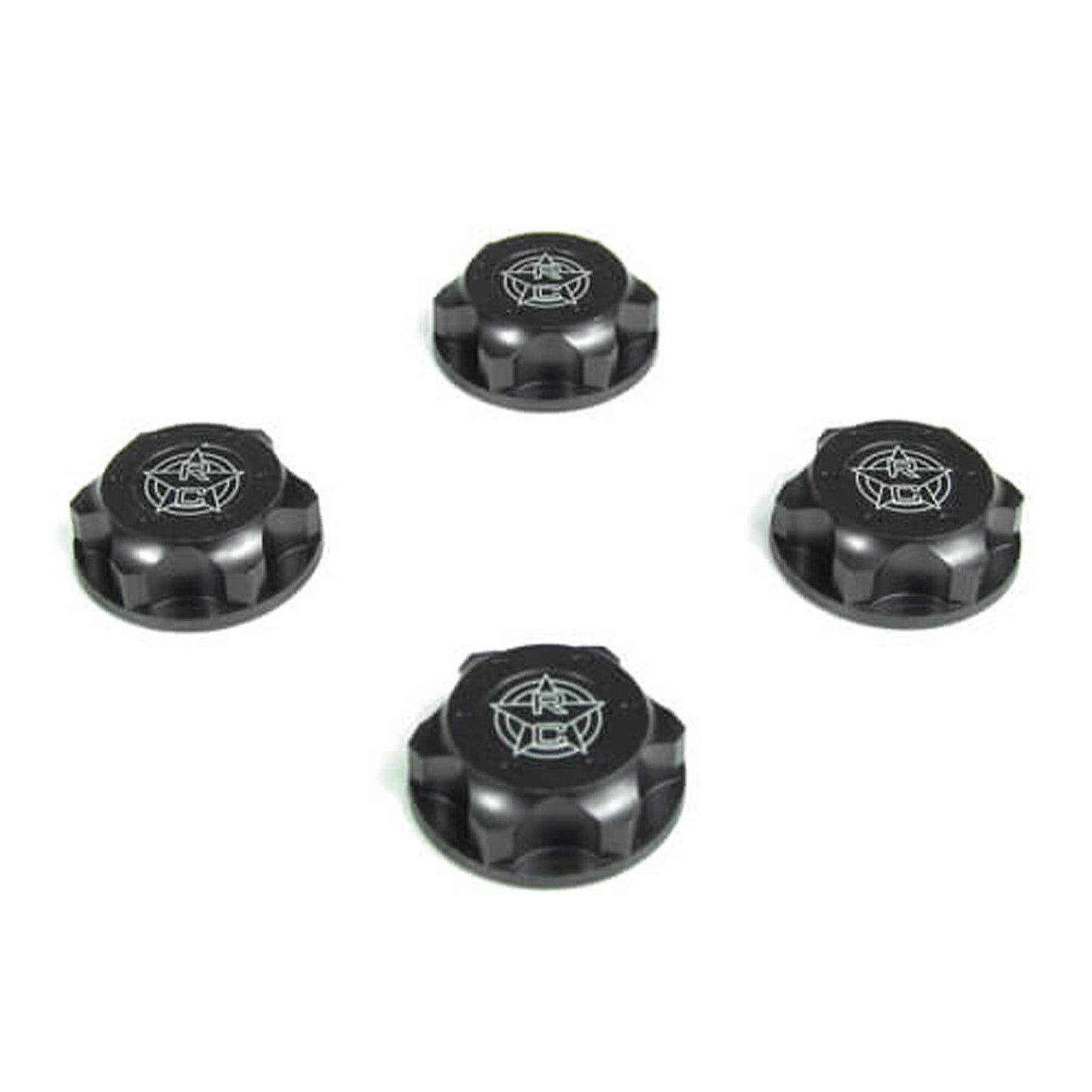17mm M12x1.0 RC Logo Serrated Wheel Nuts (4) (TKR5116C)
