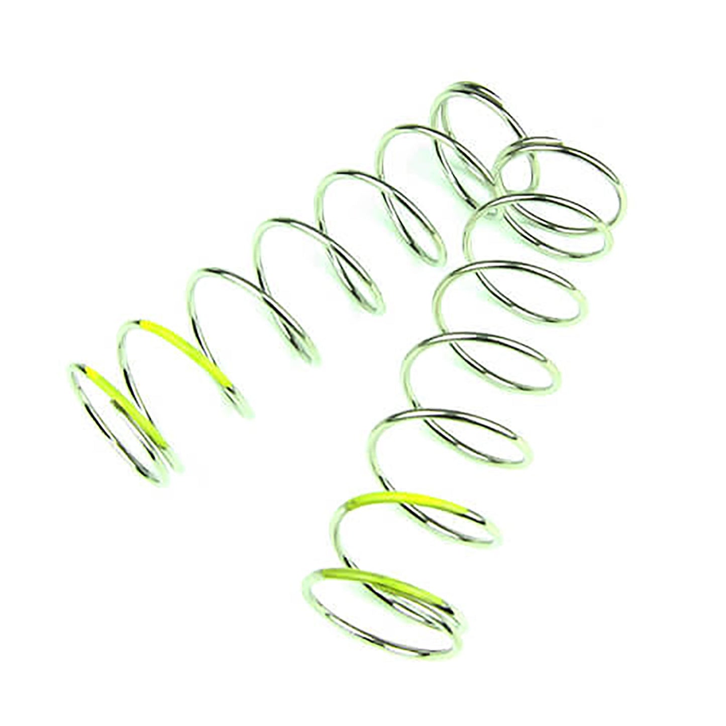 Shock Spring Set 1.6x8.0T 80mm Yellow 5.60 lb/in (2) (TKR6092)