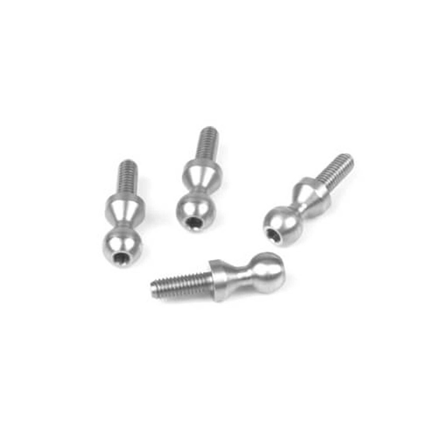 Ball Stud 5.5mm Long Neck 8mm Thread (Pack of 4) (TKR6218)