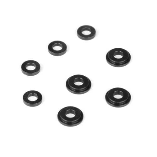 EB410 CNC Delrin Shock Cartridge Guide Set (8) (TKR6708)