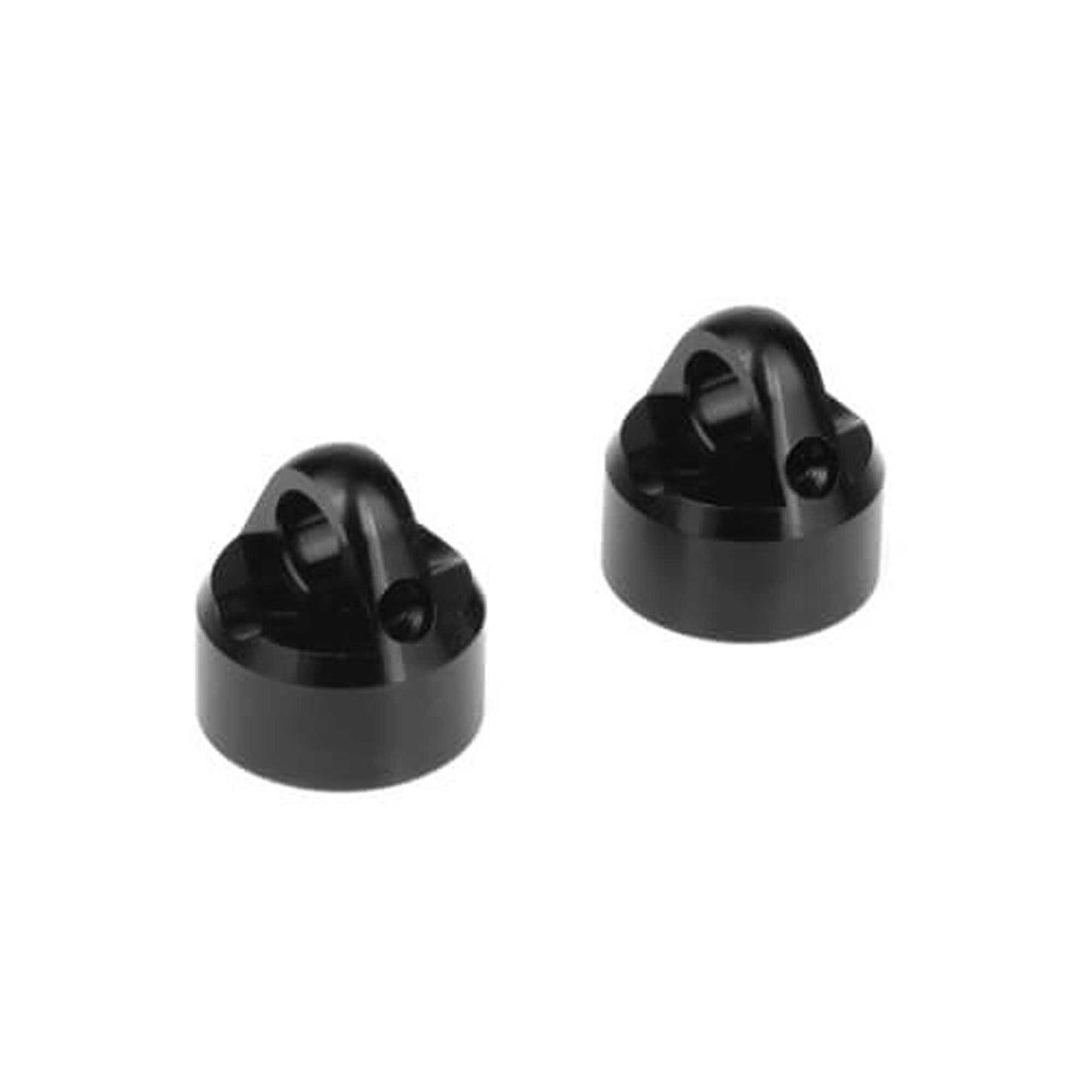 Shock Caps 7075 Emulsion Black Anodized (2) (TKR6712A)
