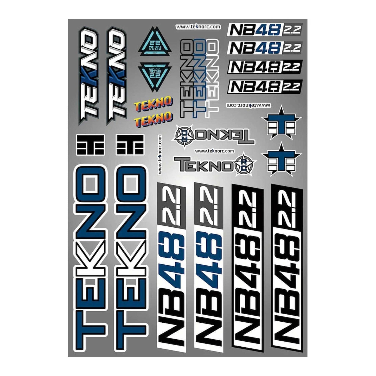 Decal Sheet for NB48 2.2 (TKR9336)