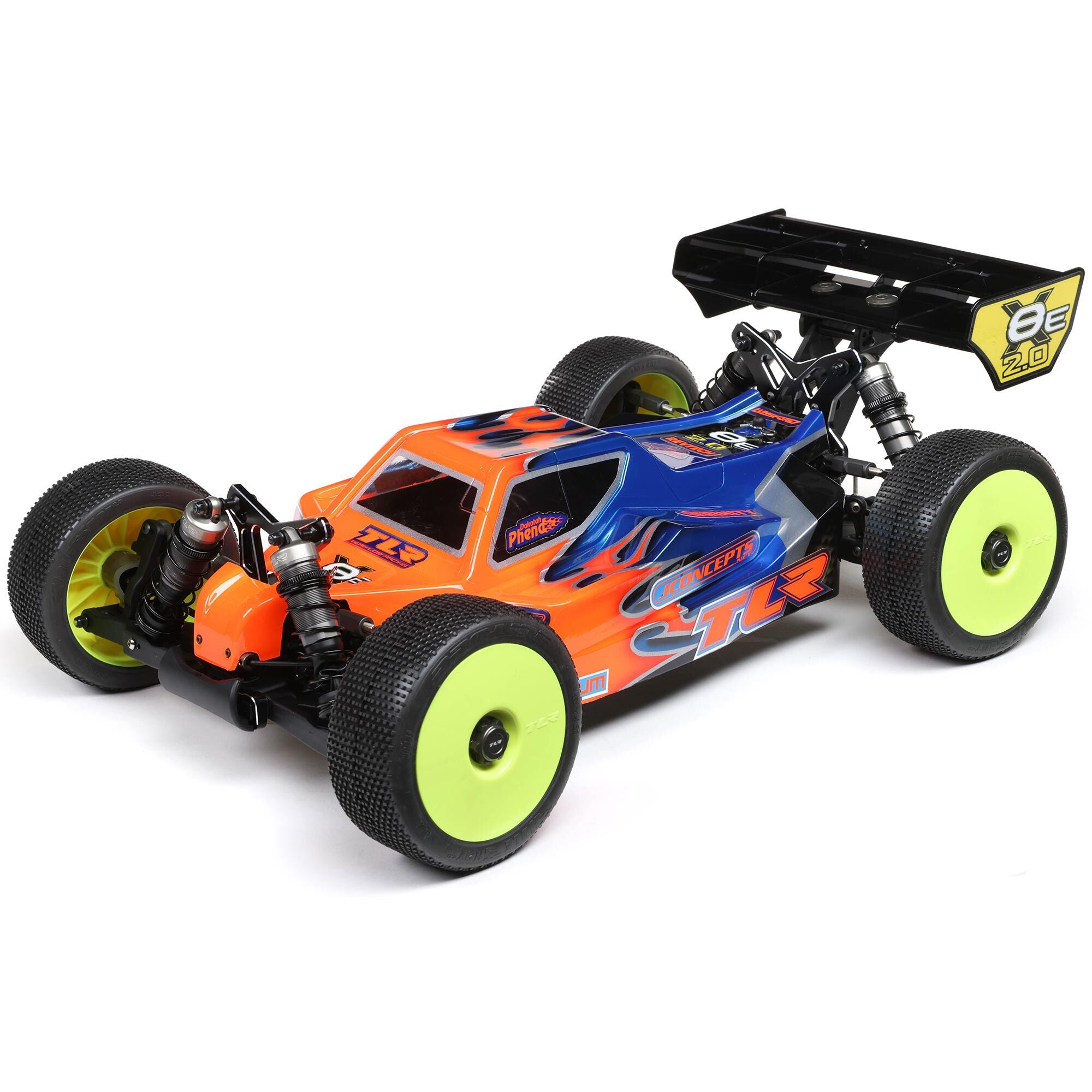 1/8 8IGHT-X/E 2.0 Combo 4x4 Nitro/Electric Race Buggy Kit