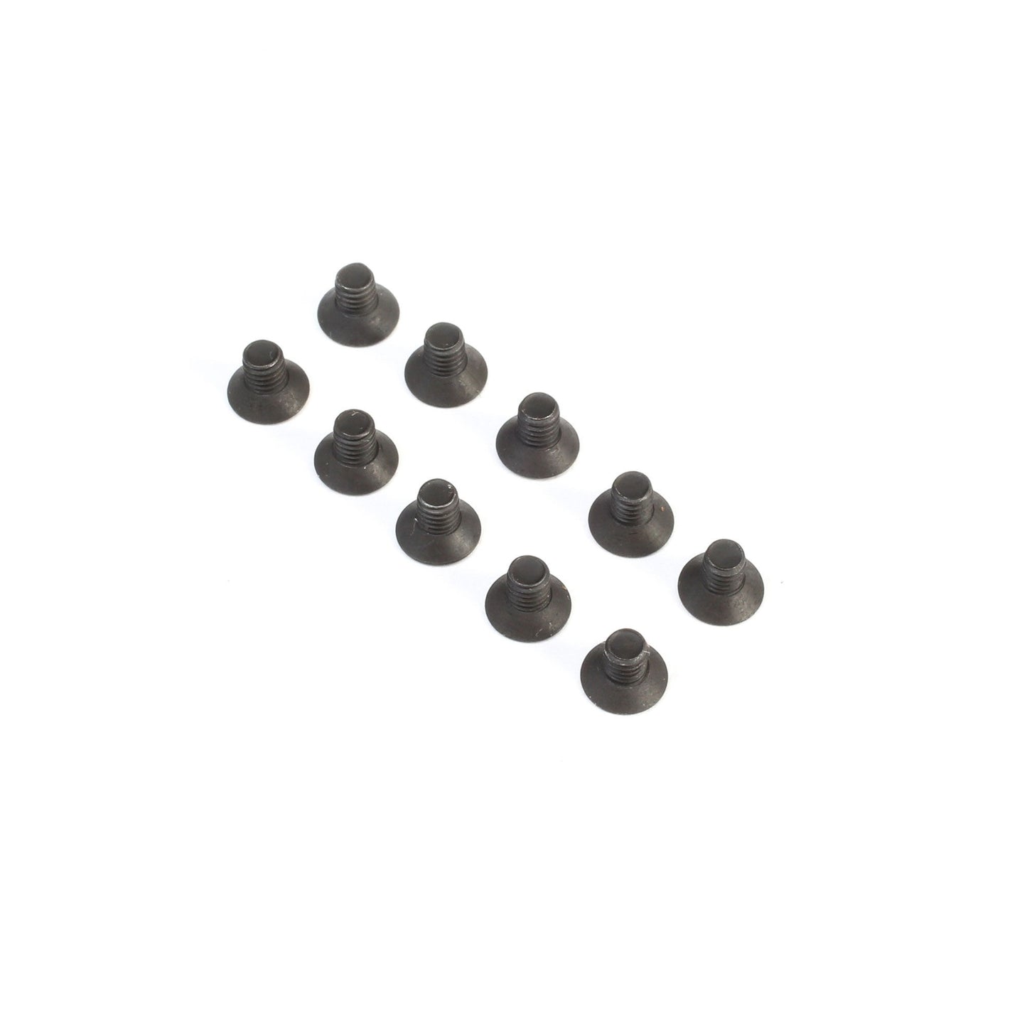 M2.5 x 4mm Flat Head Screws (10 Pack) (TLR235011)