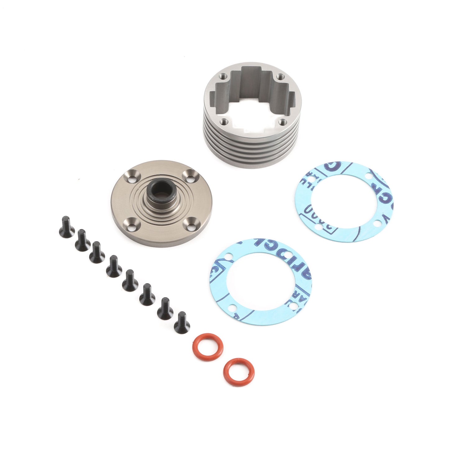 Aluminum Diff Housing Set for 5B, 5T, and MINI WRC (TLR252010)