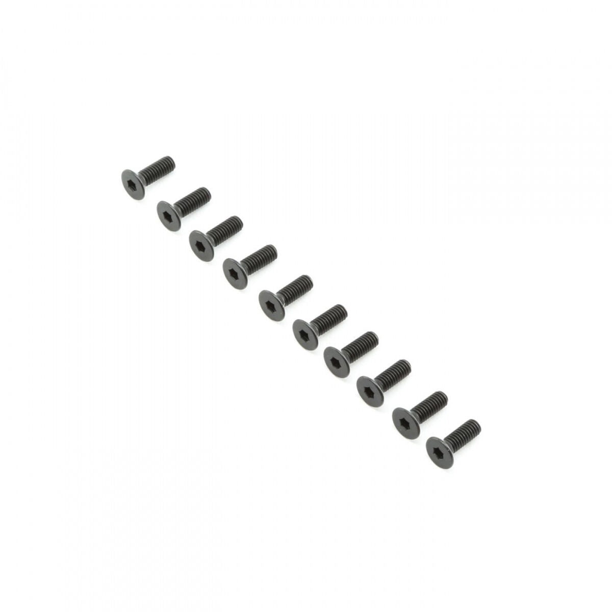 M4 x 12mm Flat Head Screws (10 Pack) (TLR255013)
