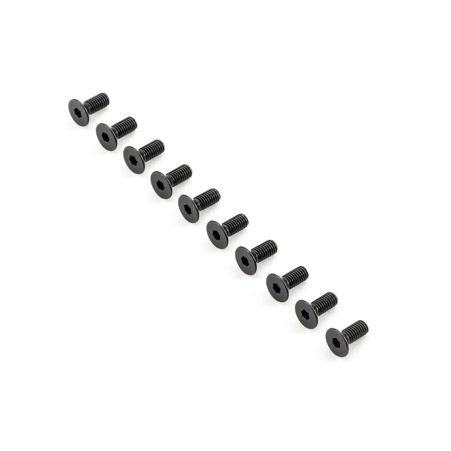 M5x12mm Flat Head Screws Pack of 10 (TLR255026)