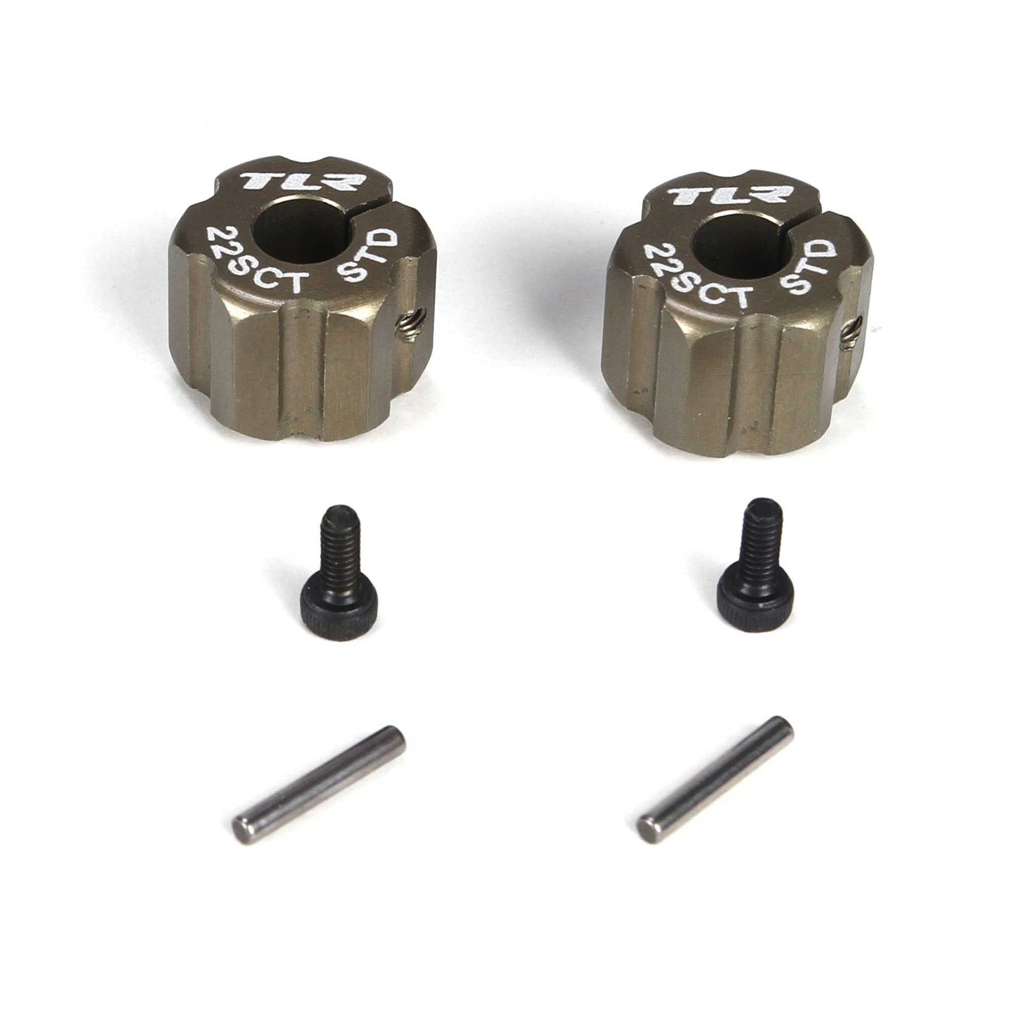 Rear Hex Standard Width Aluminum for 22SCT (TLR2933)