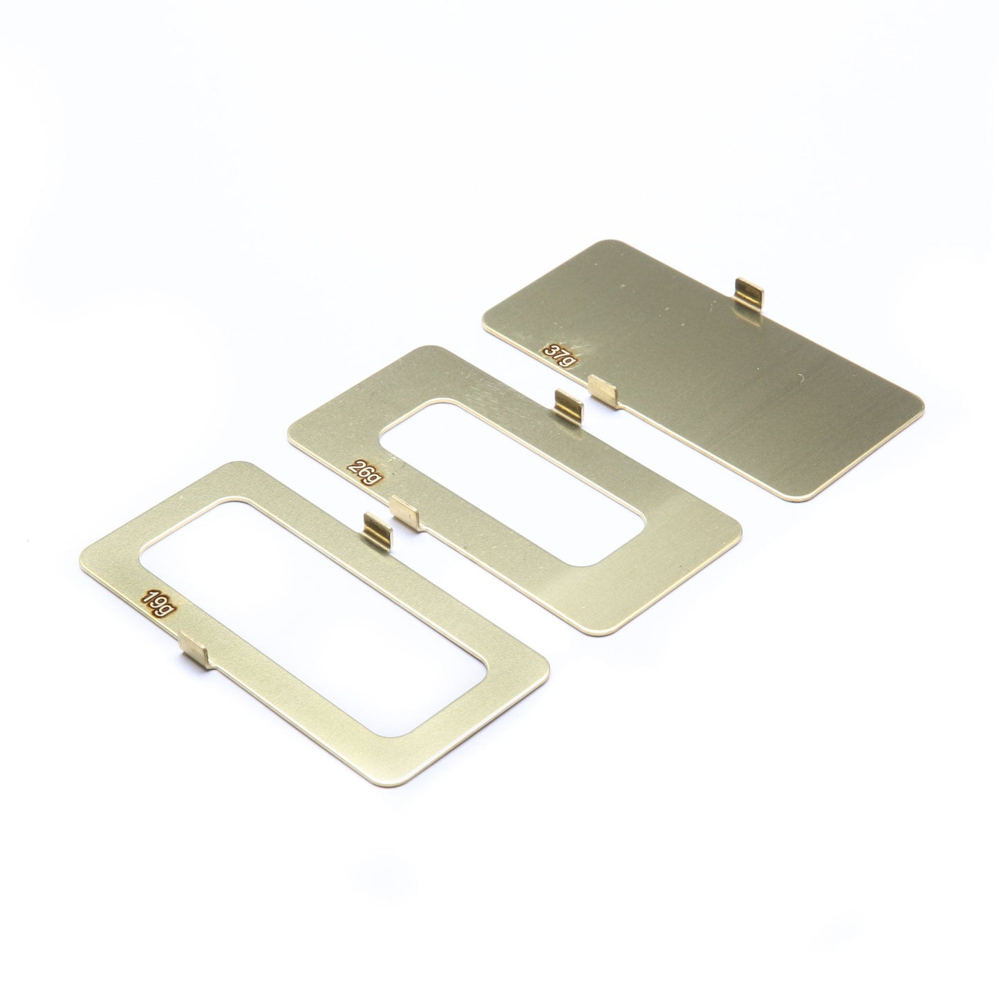 Brass Battery Weight Set 18g 25g 36g (TLR331045)