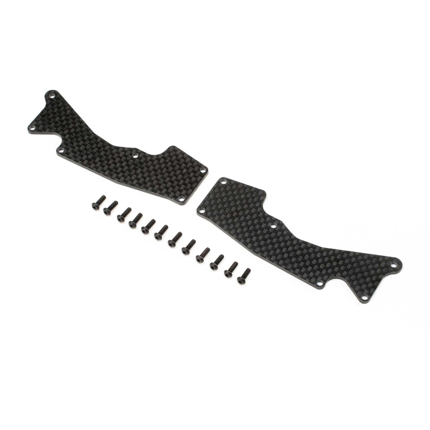 Front Arm Inserts Carbon for 8XT (TLR344047)