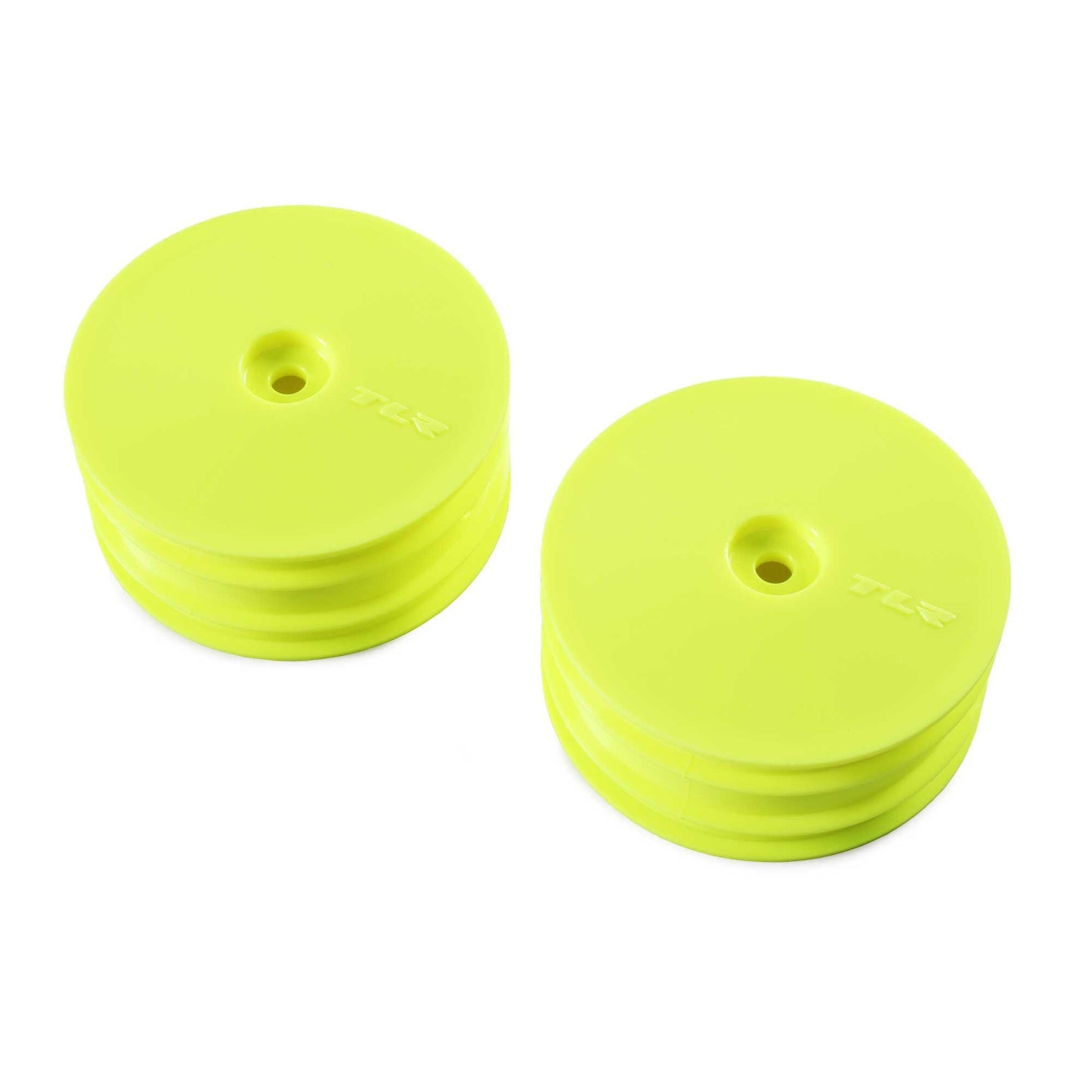 1/10 Front Buggy 2.2 Wheels 12mm Hex Yellow (2) (TLR43021)