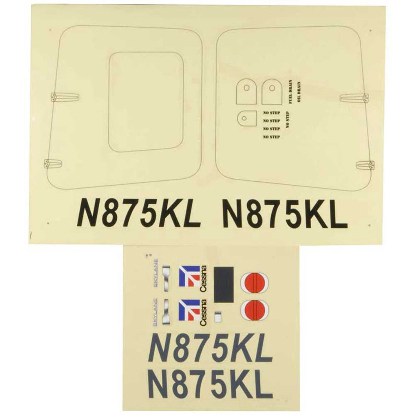 Cessna 182 60 Size Decal Set (TOPA1760)