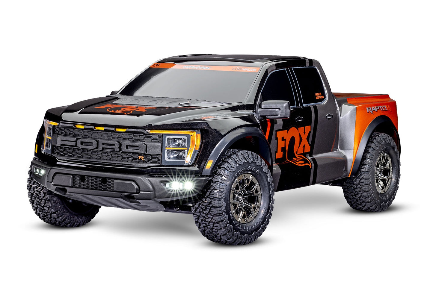 1/10 Ford Raptor R 4x4 VXL Ready to Run (Fox) (TRA101076-4-FOX)