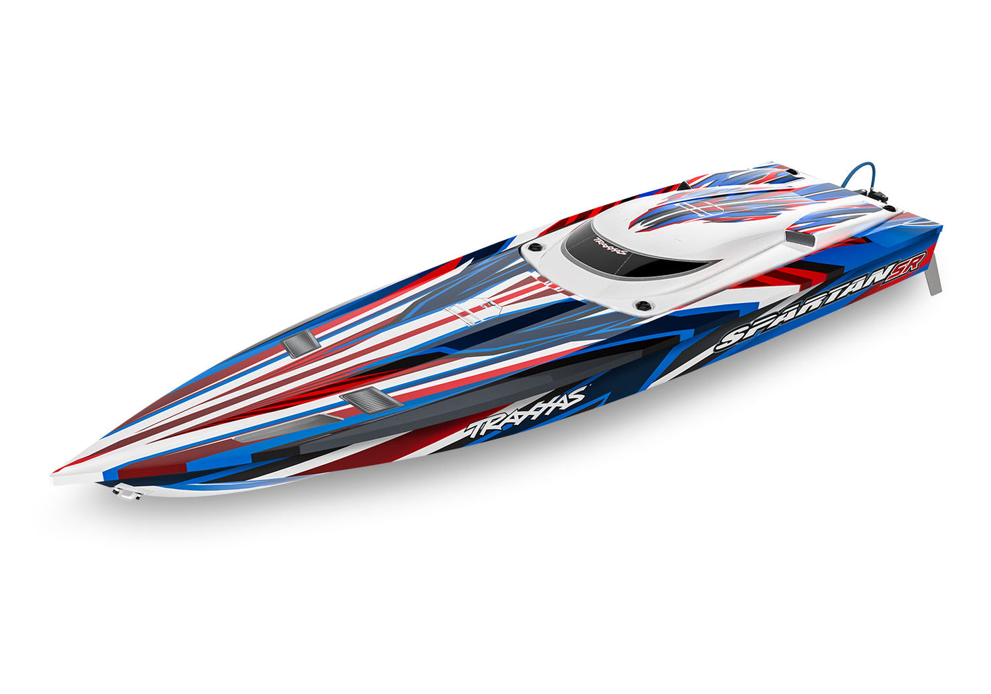 Spartan SR 36" Self-Righting Deep-V Ready to Run (Red) (TRA103076-4-RED)