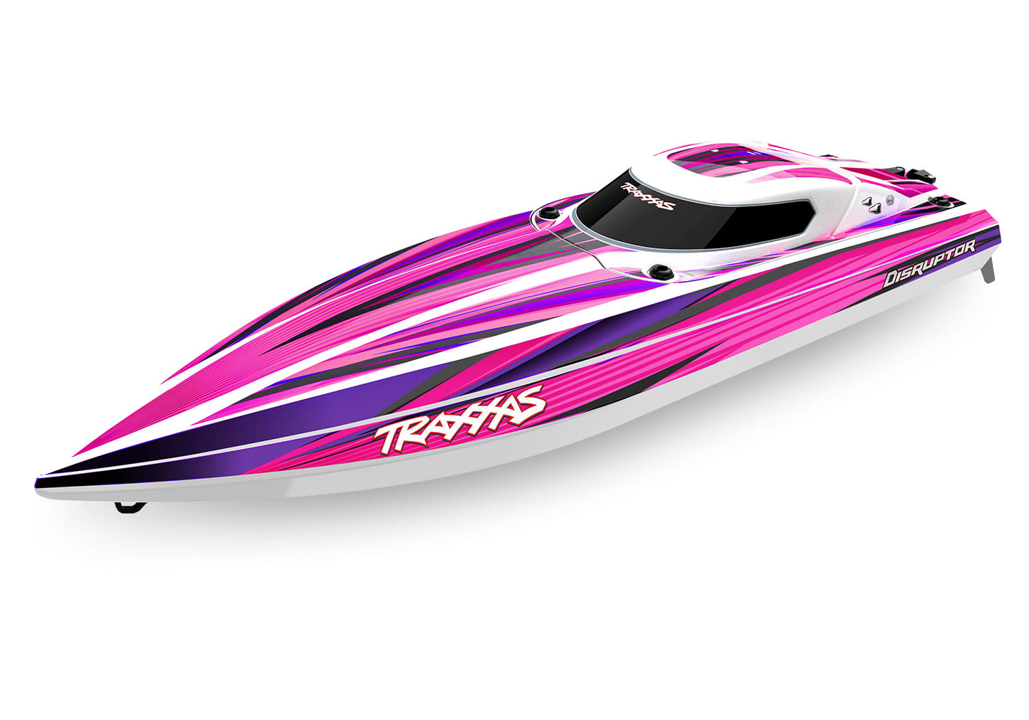 Disruptor 4S Self-Righting Deep-V Ready to Run (Pink) (TRA106064-4-PINK)