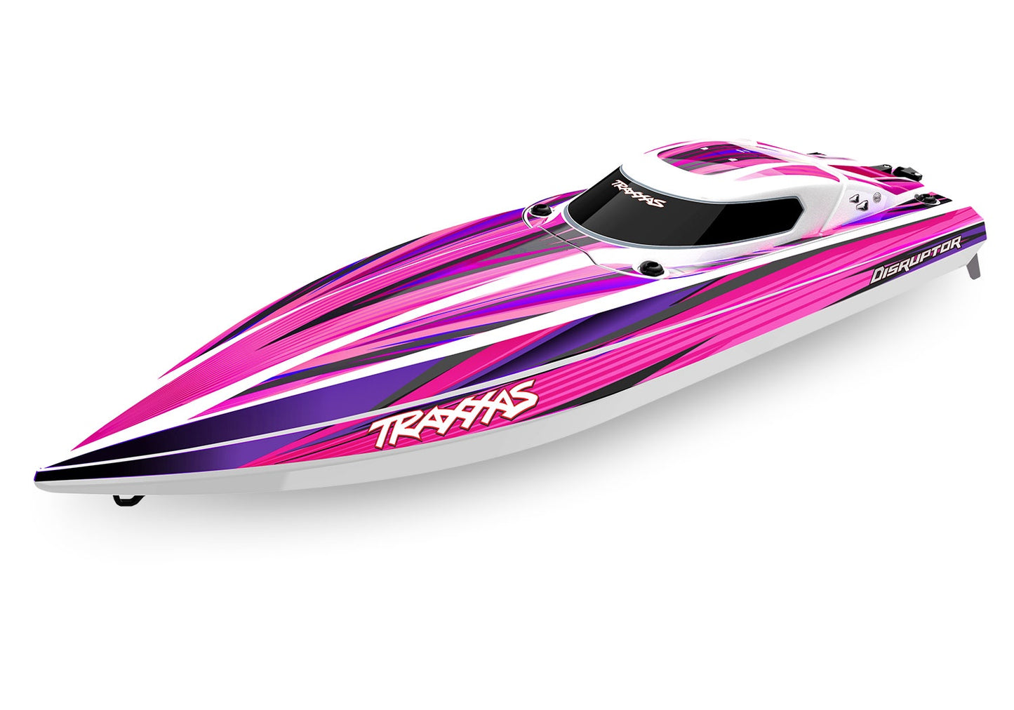 Disruptor 4S Self-Righting Deep-V Ready to Run (Pink) (TRA106064-4-PINK)