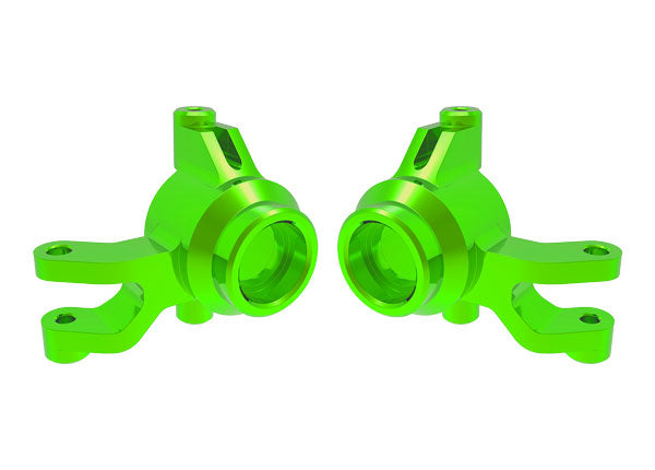Aluminum Steering Blocks Green for Mini Maxx (TRA10734-GRN)
