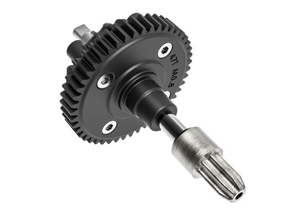Complete Center Differential Kit with Steel Spur for Mini Maxx (TRA10760X)