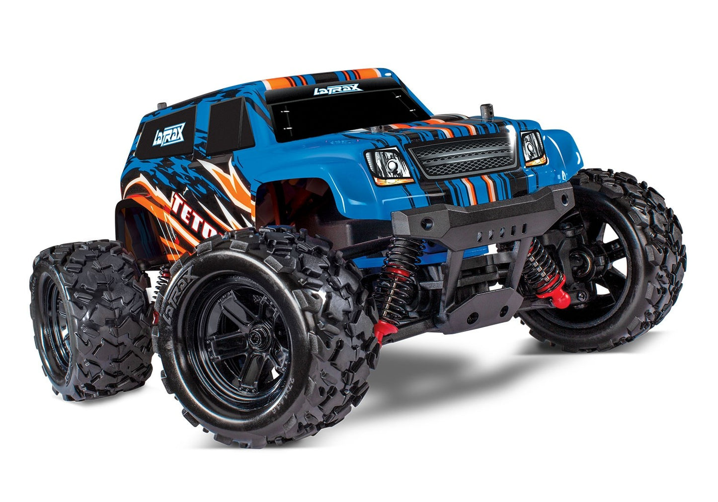 1/18 LaTrax Teton Ready to Run with Battery and Charger (Blue X) (TRA76054-5-BLUEX)