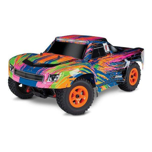 1/18 LaTrax Desert Prerunner Ready to Run with Battery and Charger (Color Burst) (TRA76064-5-CLRB)