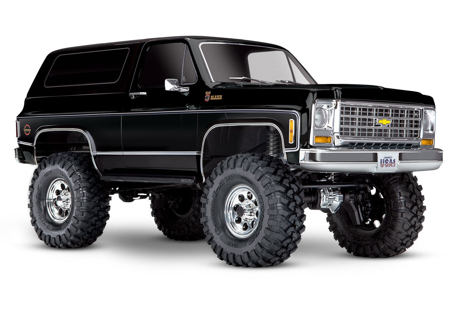 1/10 TRX-4 Chevrolet K5 Blazer Ready to Run (Black) (TRA82076-4-BLK)