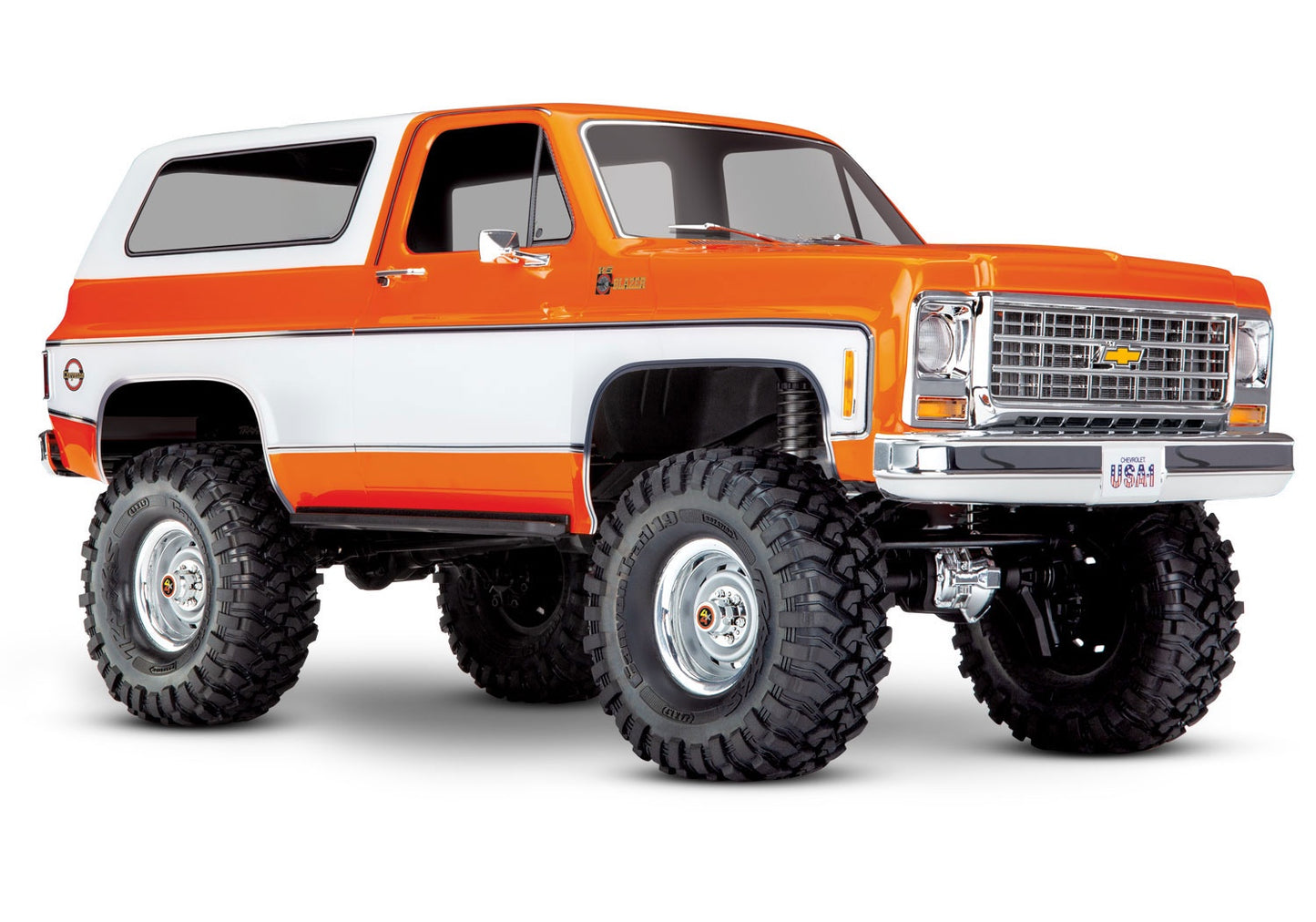 1/10 TRX-4 Chevrolet K5 Blazer Ready to Run (Orange) (TRA82076-4-ORNG)