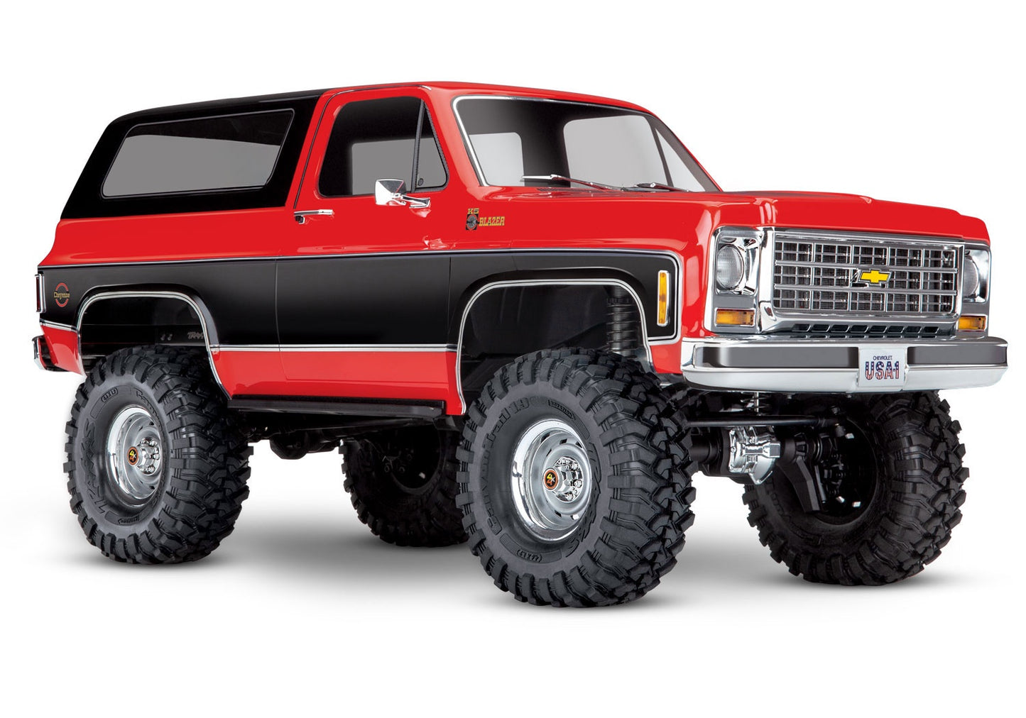 1/10 TRX-4 Chevrolet K5 Blazer Ready to Run (Red) (TRA82076-4-RED)TRA82076-4-RED