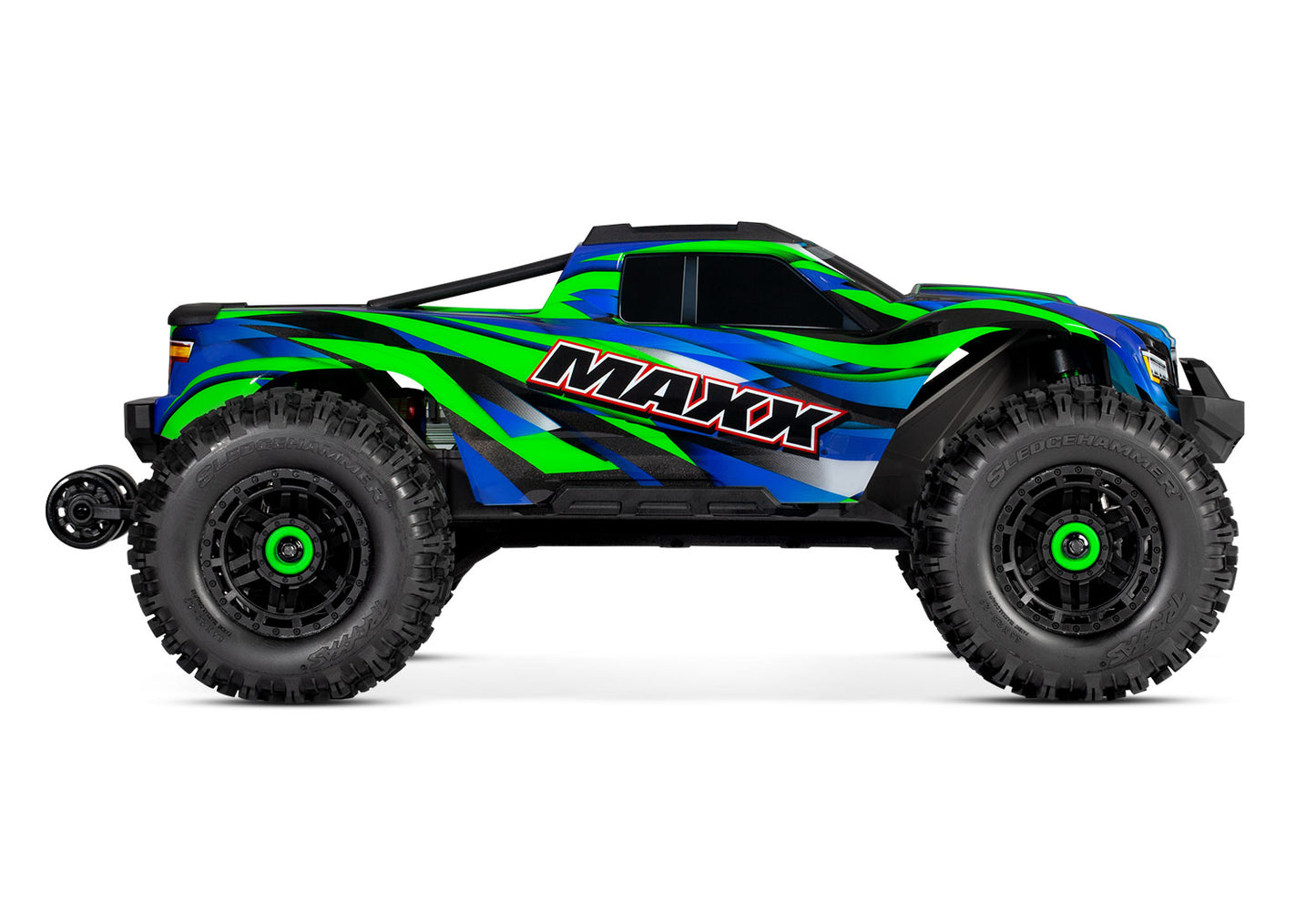 1/10 Maxx Widemaxx Ready to Run (Green) (TRA89086-4-GRN)