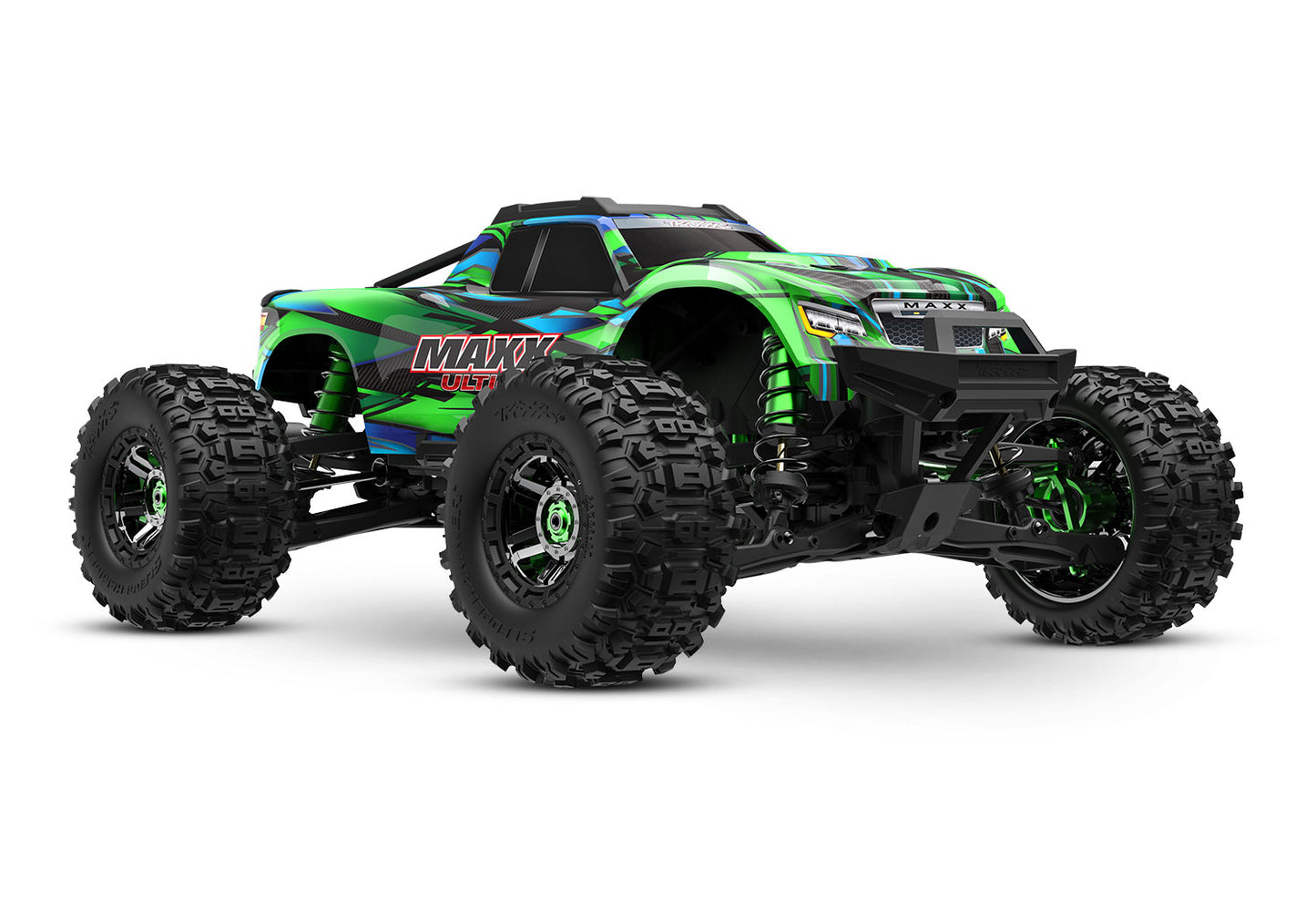 1/10 Maxx Ultimate Ready to Run (Green) (TRA89087-4-GRN)