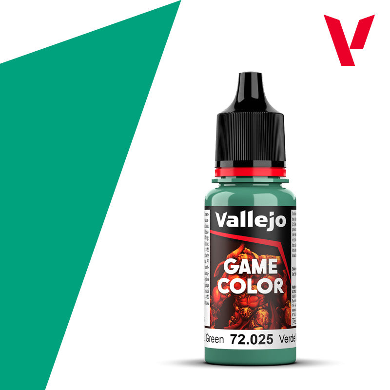 Game Color Foul Green Acrylic Paint 18ml Bottle (VLJ72025)