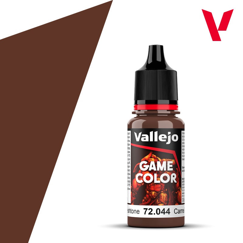 Game Color Dark Fleshtone Acrylic Paint 18ml Bottle (VLJ72044)