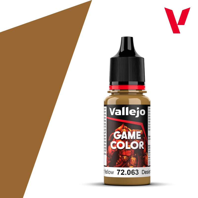 Game Color Desert Yellow Acrylic Paint 18ml Bottle (VLJ72063)