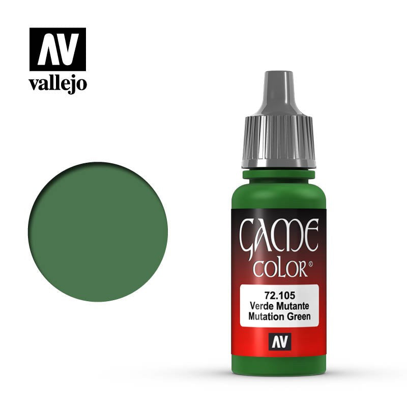 Game Color Mutation Green Acrylic Paint 18ml Bottle (VLJ72105)
