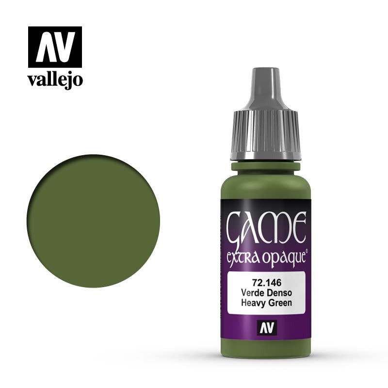 Game Color Extra Opaque Heavy Green Acrylic Paint 18ml Bottle (VLJ72146)