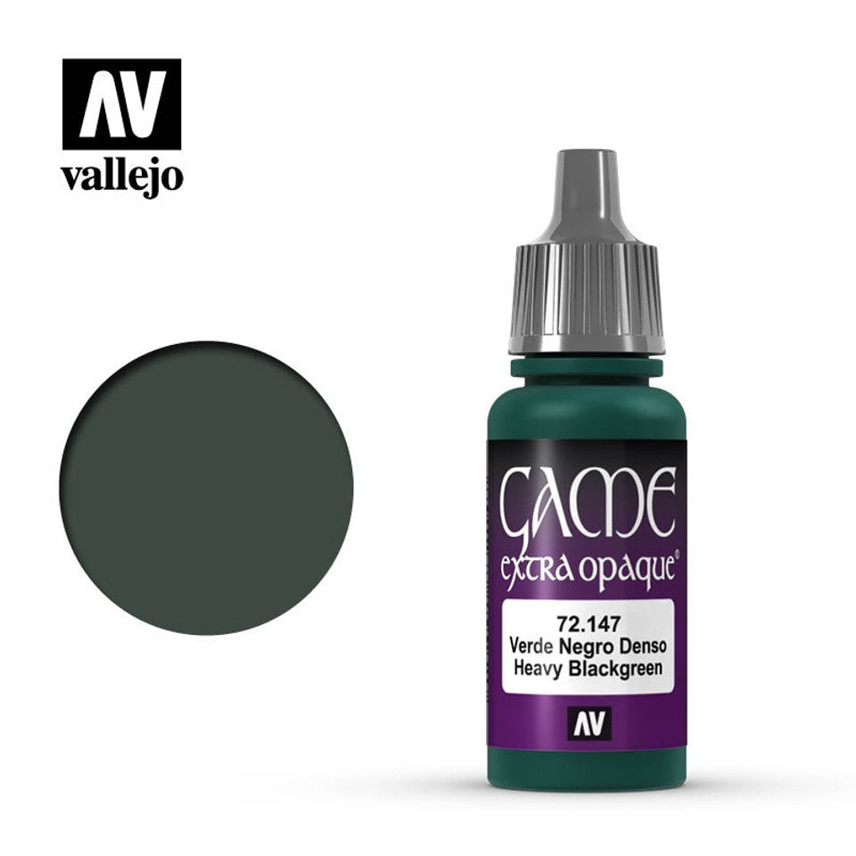 Game Color Extra Opaque Heavy Blackgreen Acrylic Paint 18ml Bottle (VLJ72147)