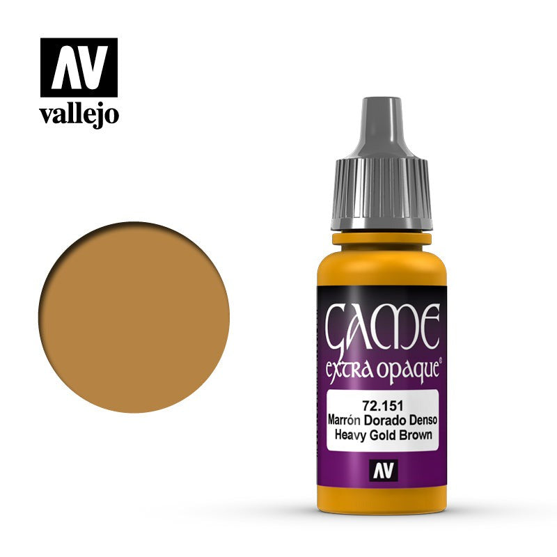 Game Color Extra Opaque Heavy Goldbrown Acrylic Paint 18ml Bottle (VLJ72151)