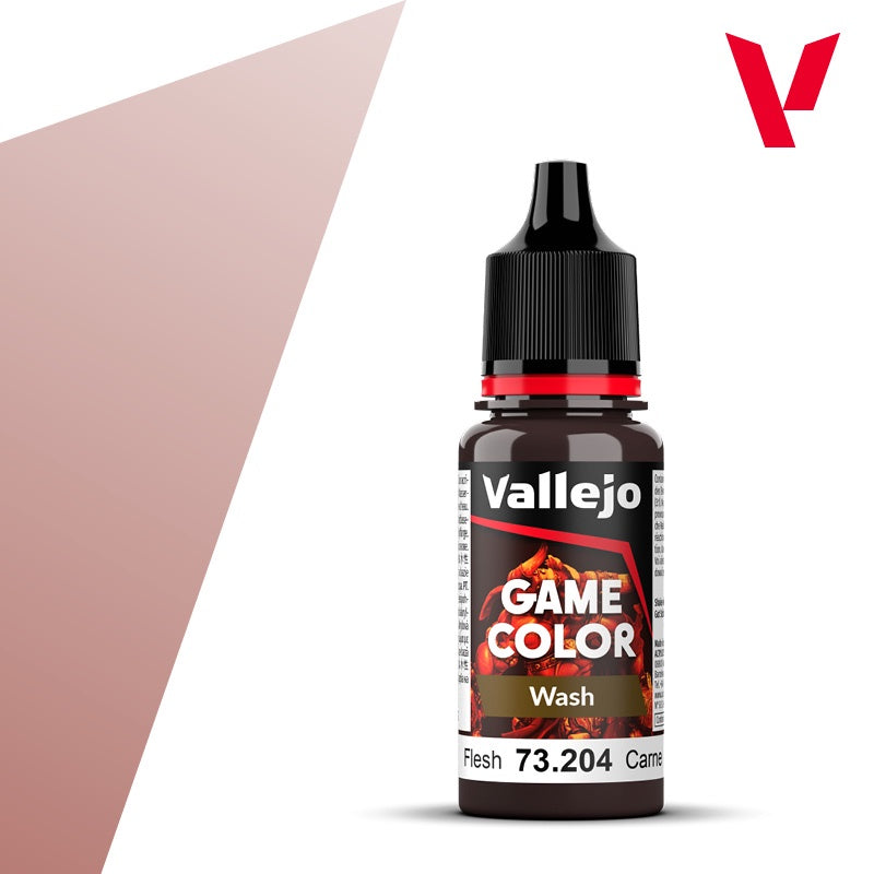 Game Color Wash Flesh Acrylic Paint 18ml Bottle (VLJ73204)