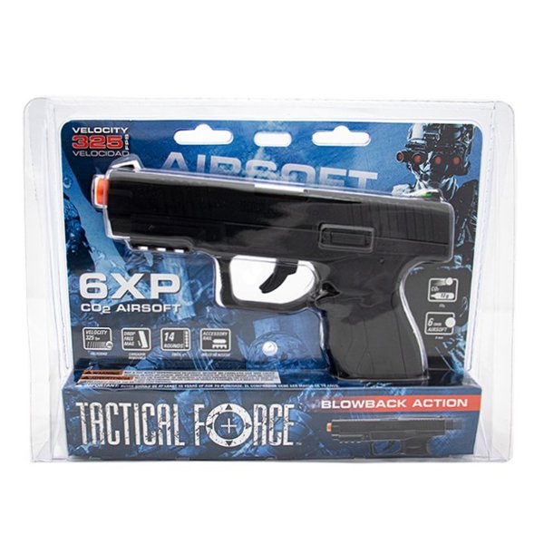 Tactical Force 6XP CO2 Blowback Airsoft Pistol (VLKV156052)