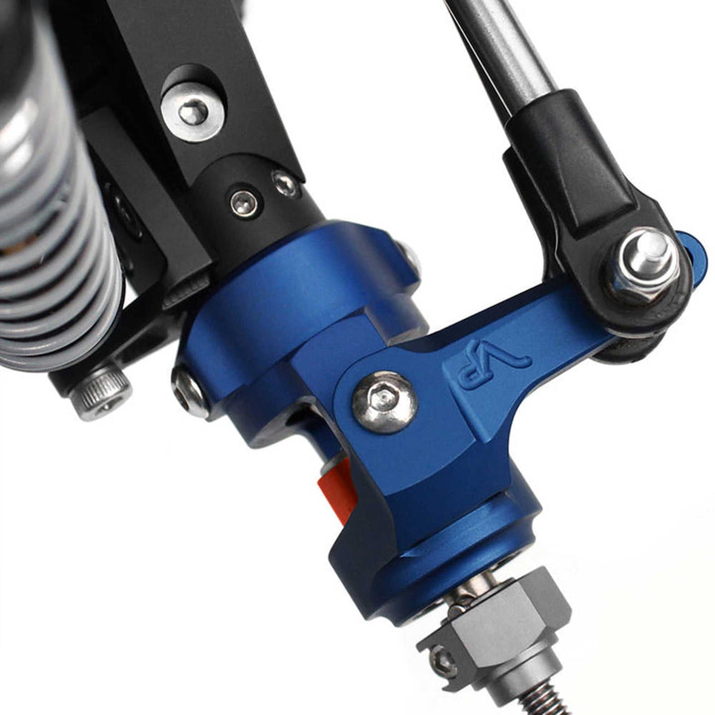 8 Degree C-Hubs Red Anodized for Axial SCX10 (VPS02863)