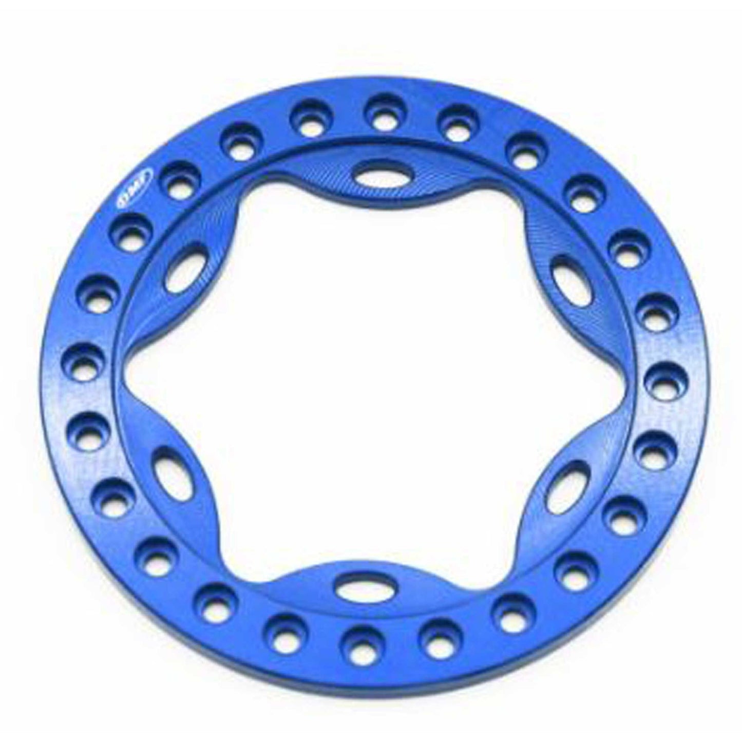 OMF 1.9 Scallop Beadlock Blue Anodized (VPS05124)