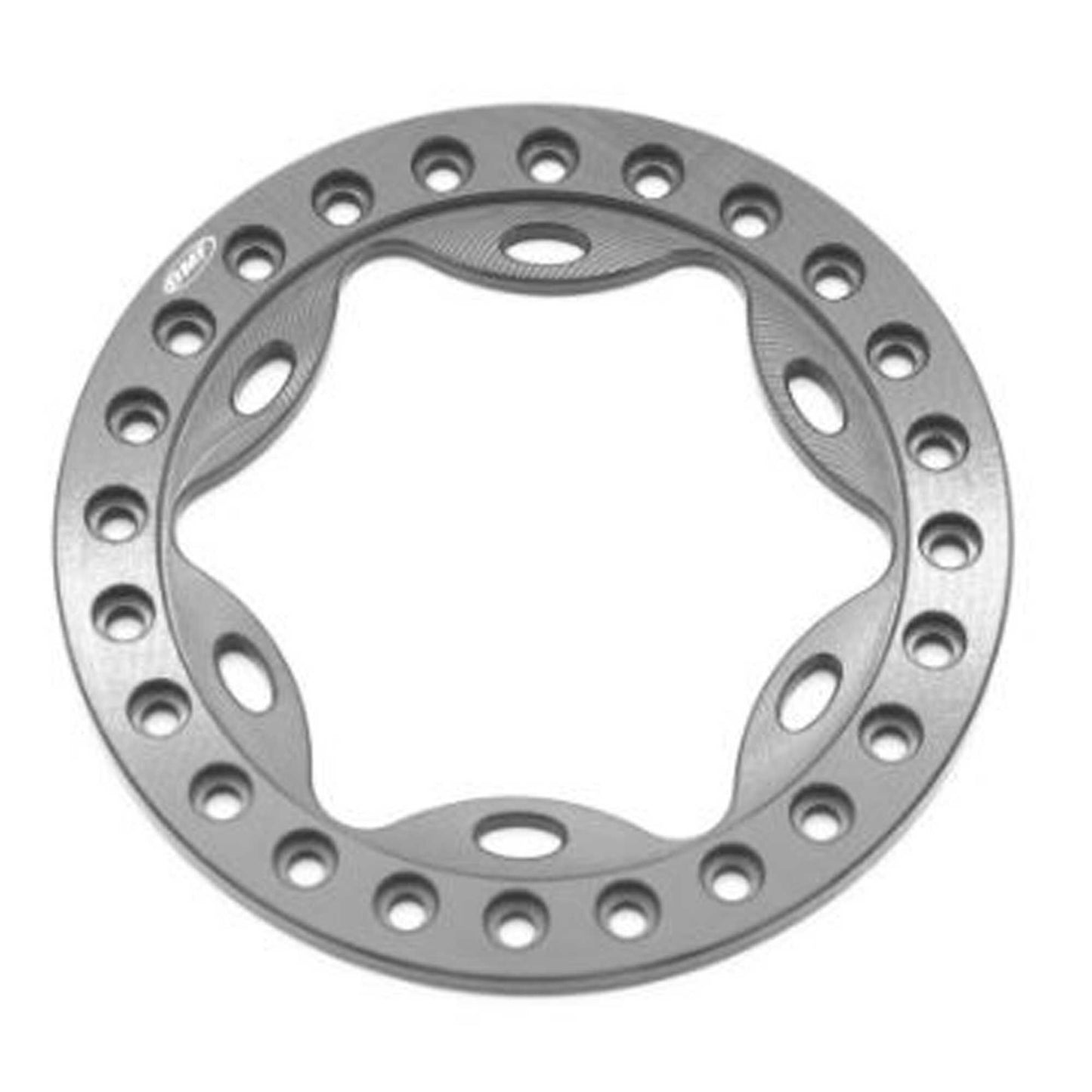 OMF 1.9 Scallop Beadlock Grey Anodized Wheel (VPS05126)