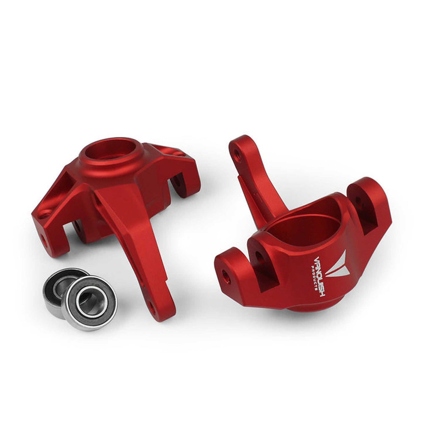 EXO Steering Knuckles Red Anodized for Axial Yeti (VPS06554)