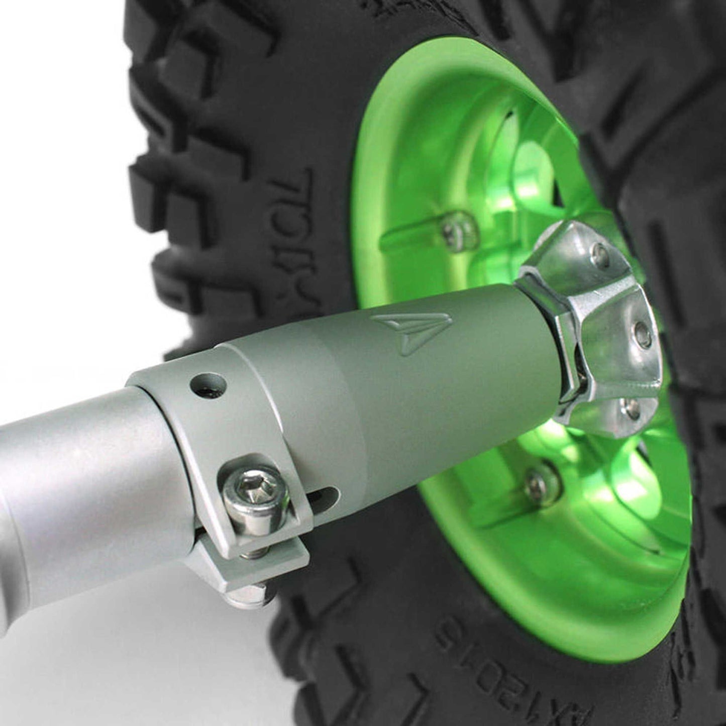 Clamping Lockouts Clear Anodized for Axial Wraith and Yeti (VPS07671)