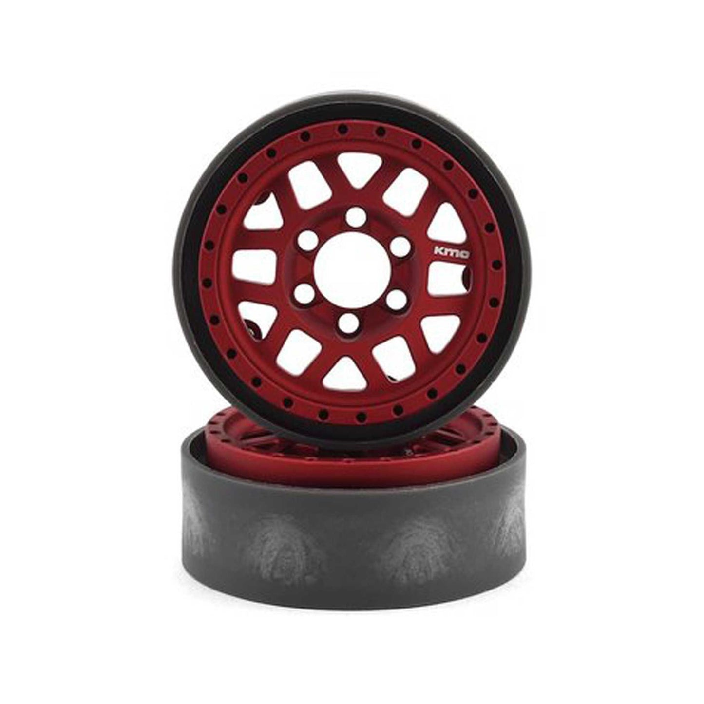 KMC 1.9 XD229 Machete V2 Red Anodized Wheel (VPS07744)