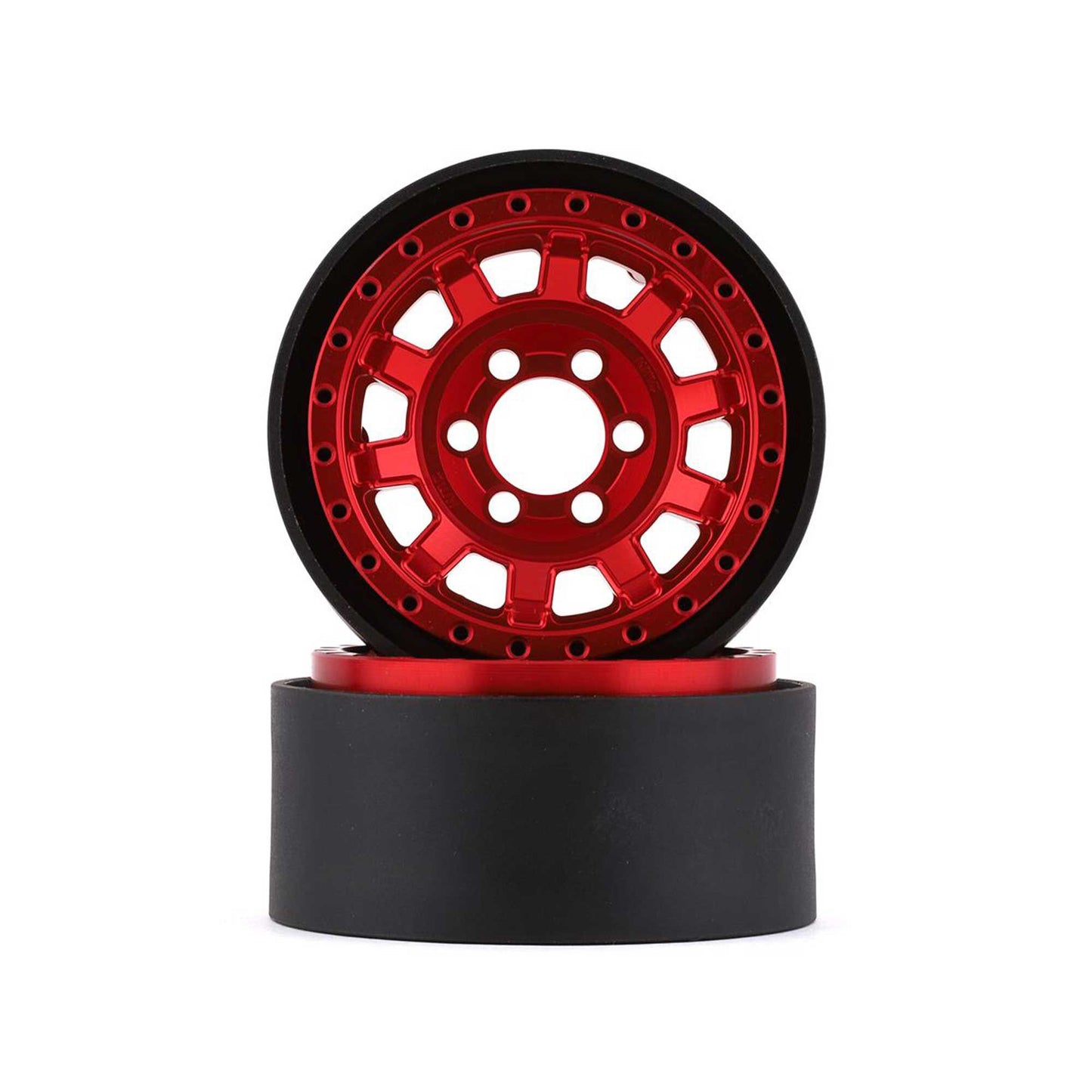 KMC 1.9 KM236 Tank Red Anodized Wheel (VPS07783)