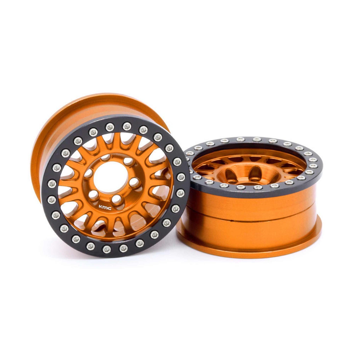 KMC 1.9 KM445 Impact Orange Anodized Wheels (VPS07806)