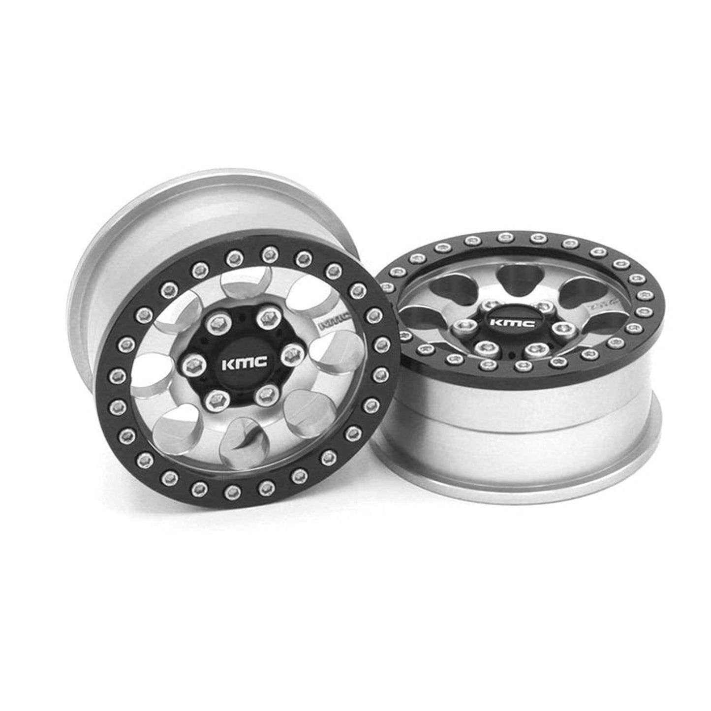 1/10 KMC KM237 Riot Beadlock Front/Rear 1.9 Rock Crawler Wheels (VPS08131)