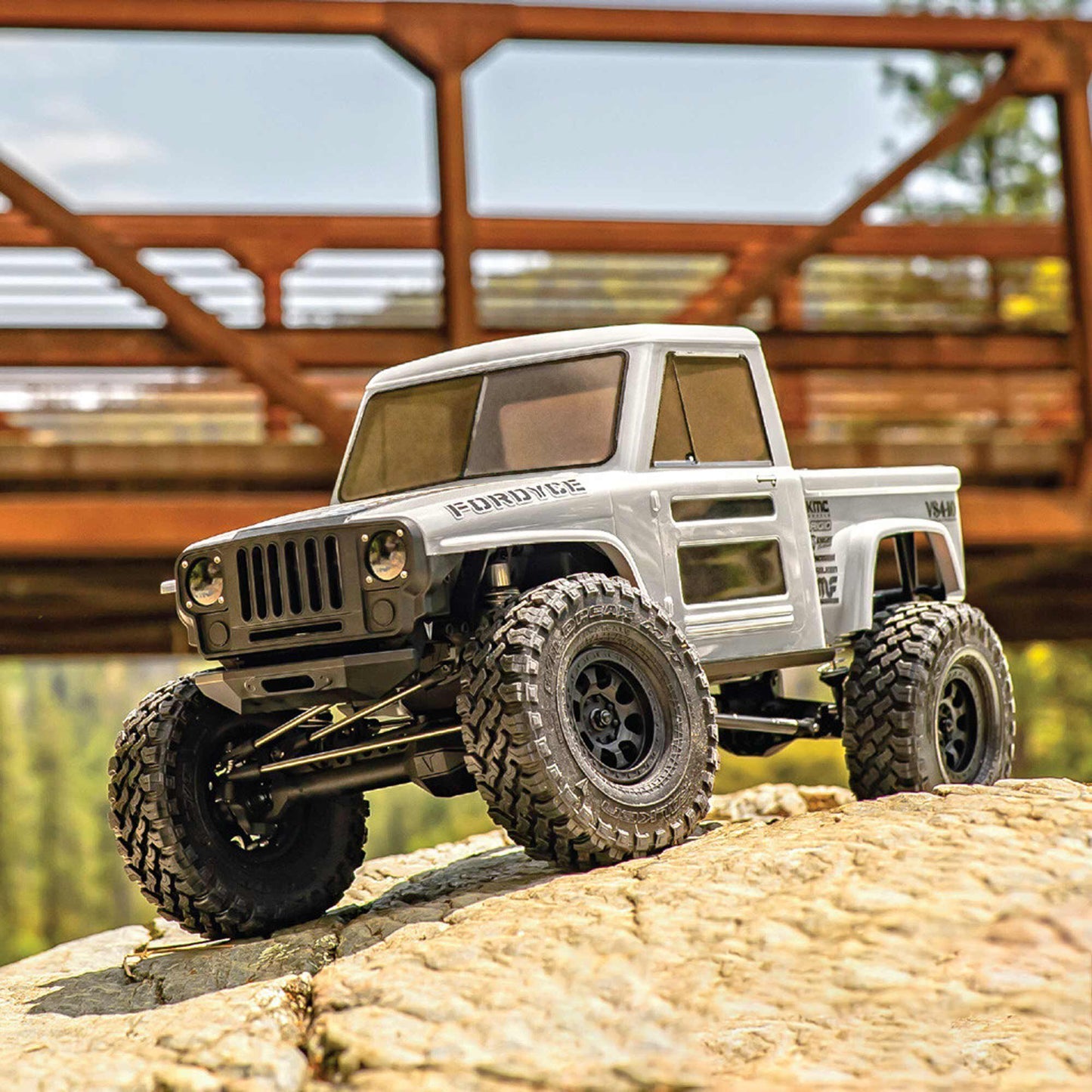 1/10 VS4-10 Fordyce 4x4 Rock Crawler Ready to Run (Grey) (VPS09012B)